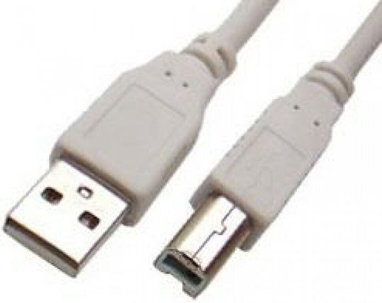 USB 2.0 Kabel USB-A-Stecker - USB-B-Stecker 1.8m 04.001.0412