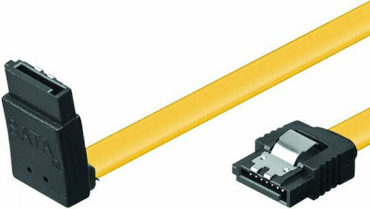 Festplattenkabel 7-Pin SATA III Länge 50cm Gelbe