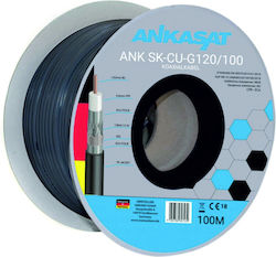 Coaxial Cable Unterminated 100m (G120/100M)