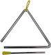 Super Drum Musical Triangle 10 Inches Steel