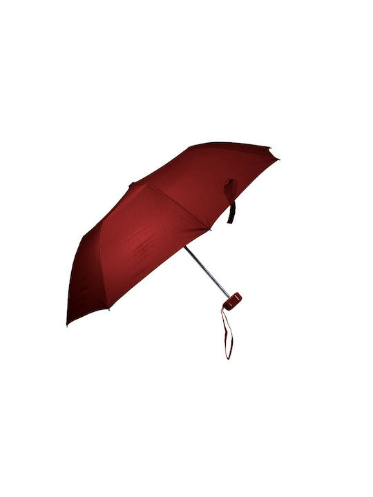 Windproof Umbrella Compact Red