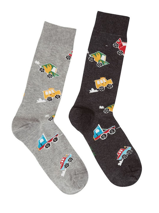 FMS FMS Kinder Socken Lange Cars Trucks Mehrfarbig 2 Paar