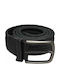 Men's Knitted Elastic Belt Black
