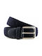 Men's Knitted Elastic Belt Blue