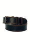 Wide Men's Belt Leather Brown