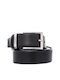 Men's Leather Belt Black