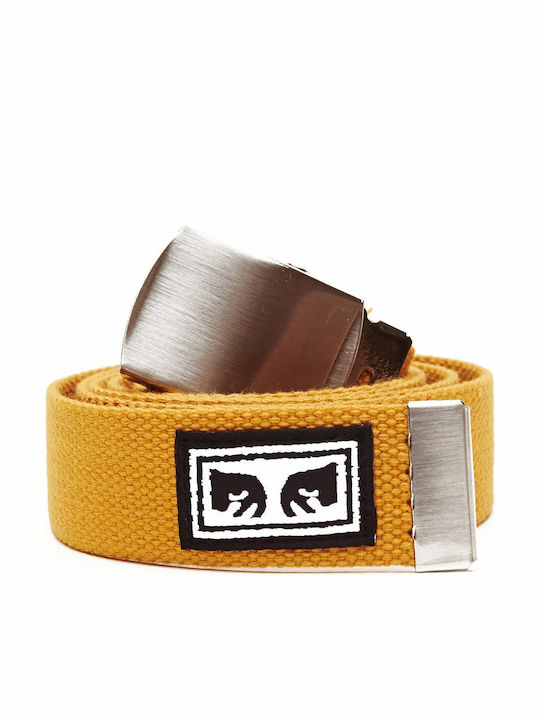 Obey Big Boy Web Belt Energy Men's Belt Fabric ...