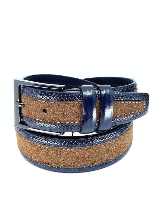 Legend Accessories Ανδρική Ζώνη Δερμάτινη Ταμπά