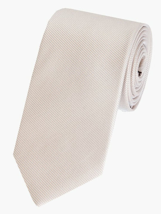 Epic Ties Silk Men's Tie Monochrome Beige