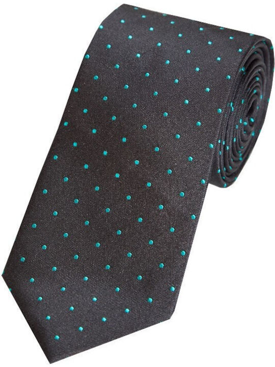 Epic Ties Men's Tie Silk Printed in Black Color