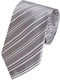 Epic Ties Herren Krawatte Seide Gedruckt in Gray Farbe