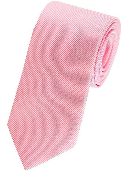 Epic Ties Herren Krawatte Seide Monochrom in Rosa Farbe