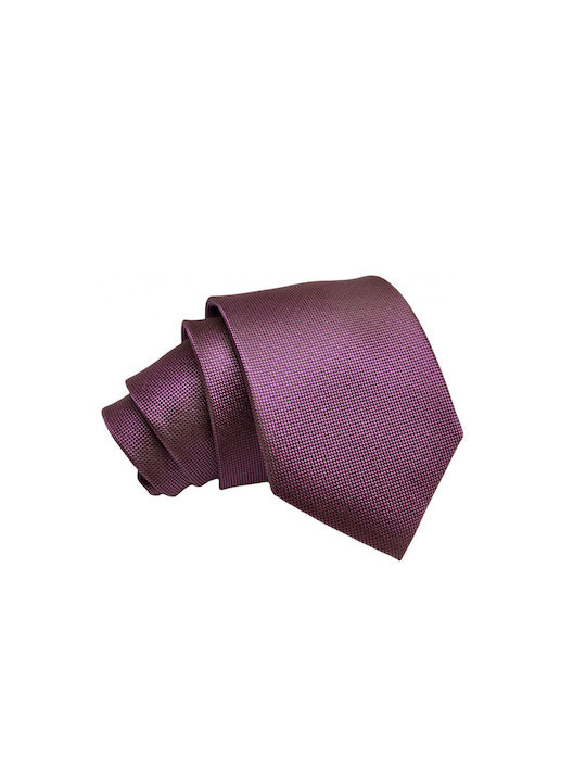 Herren Krawatte Gedruckt in Lila Farbe