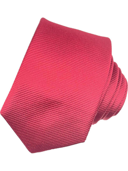 Herren Krawatte Monochrom in Burgundisch Farbe