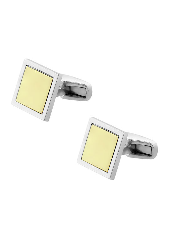 Cufflinks of Silver Gold