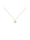 Necklace from Gold 14K with Zircon