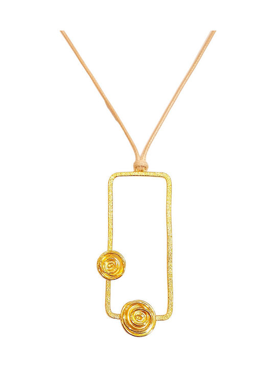 Louiza Jewels Κολιέ Επιχρυσωμένο