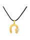 Drandakis Halskette Bogen aus Gold 14K
