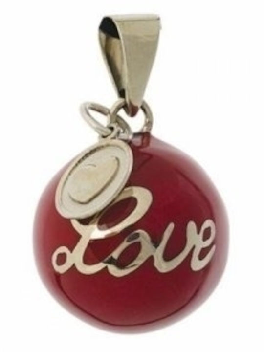 Babylonia Red Love Vk750 Pregnancy Necklace Red