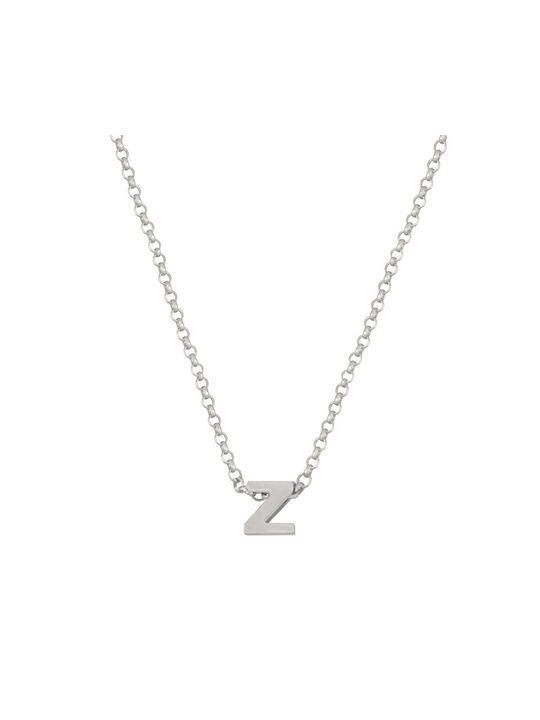 Necklace Monogram from Silver