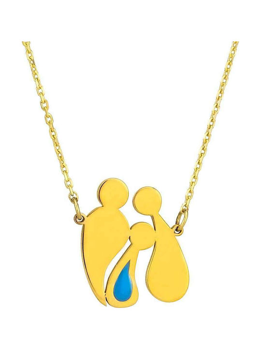 Goldsmith Goldsmith Κολιέ από Επιχρυσωμένο Ασήμι Goldsmith Goldsmith Κολιέ από Επιχρυσωμένο Ασήμι