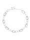 Bracelet Chain made of Silver with Zircon