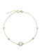 Bracelet Chain made of Gold 14K with Zircon