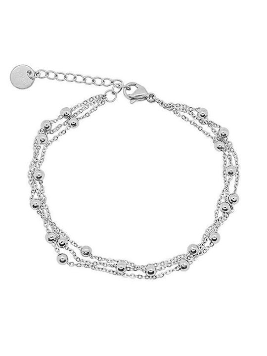 Damen Armband Kette aus Stahl