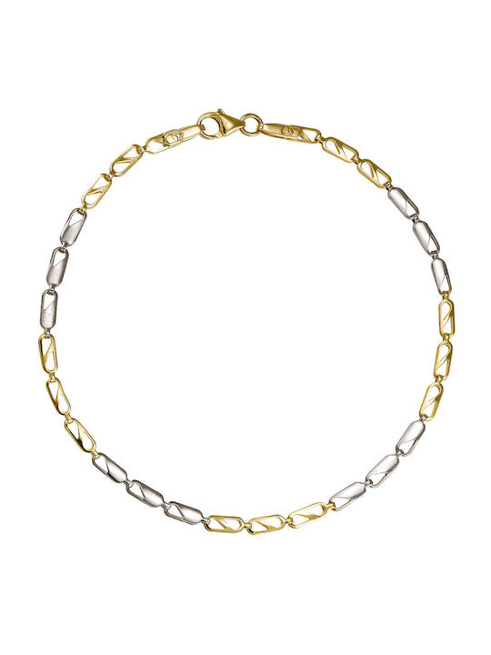 Bracelet Chain made of Gold 14K