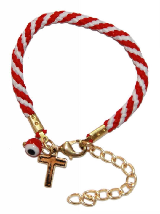 Tatu Moyo Women's Bracelet with Cross design made of Cord