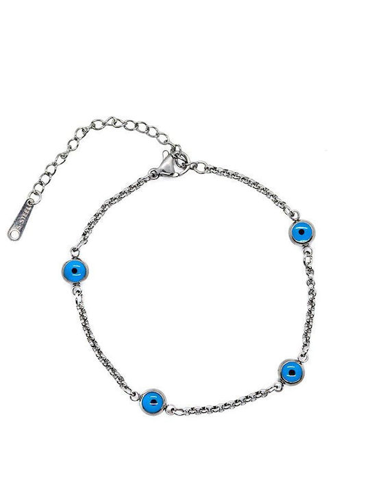 Damen Armband Kette aus Stahl