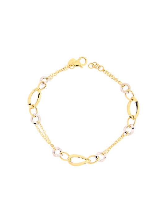 Damen Armband aus Weißgold 14K