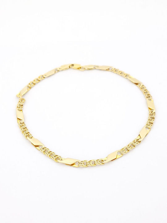 Kirkikosmima Bracelet Anklet made of Gold 14K