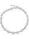 Goldjewels Гривна 5мм Гривна от Неръждаема Стомана 20см