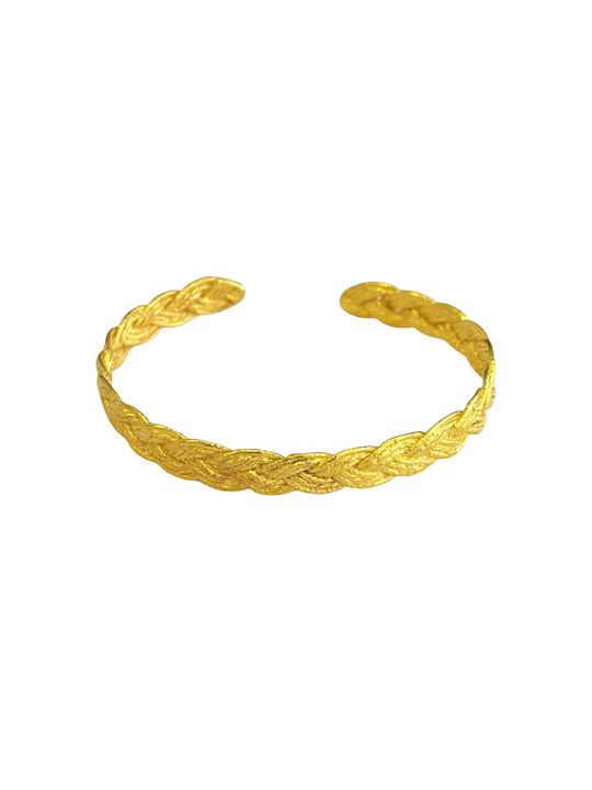 Bracelet Handcuffs made of Brass Gold Plated