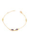 Women's Bracelet Chain made of Silver Gold Plated