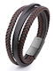 Herren Armband aus Leder