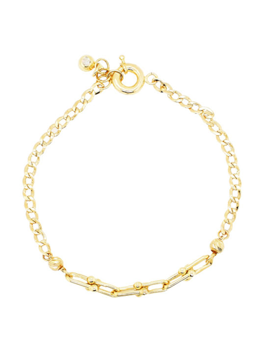 Bracelet Chain made of Gold 14K