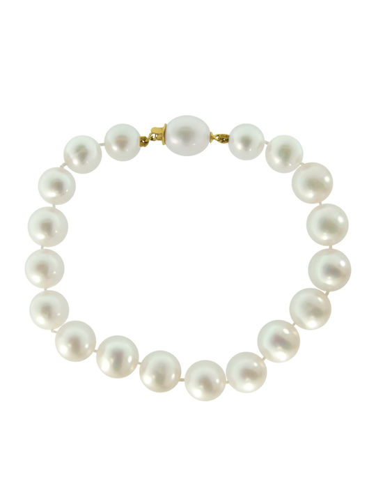 Bracelet Set made of Gold 18K with Pearls