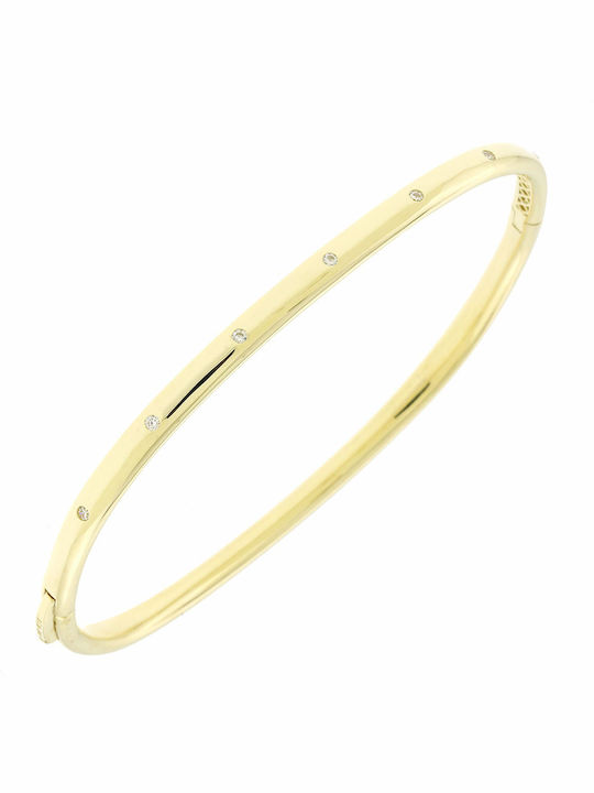 Damen Armband Handschellen aus Gold 14K