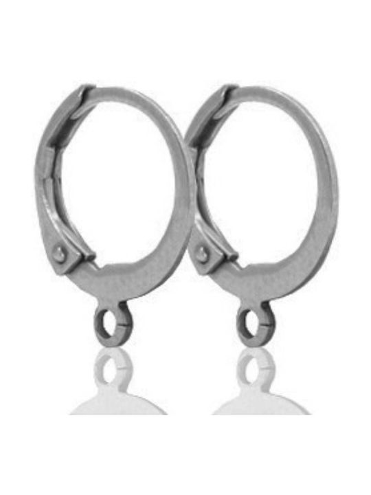 Earrings Hoops made of Steel