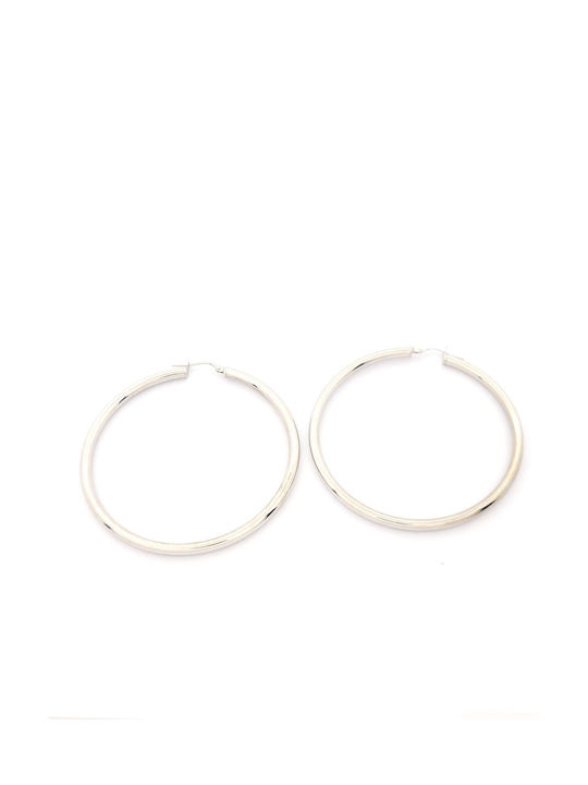 Kirkikosmima Earrings Hoops made of Silver