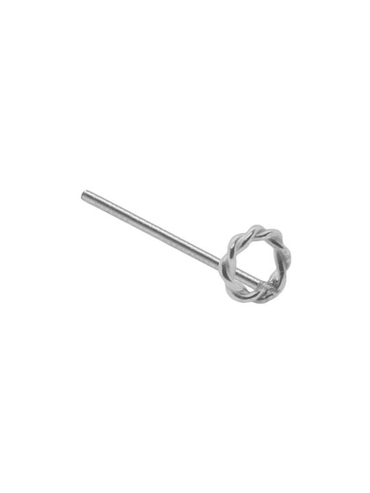 Nose Earring Bar made of Silver