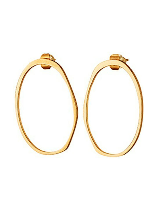 Bode Earrings made of Steel Gold Plated