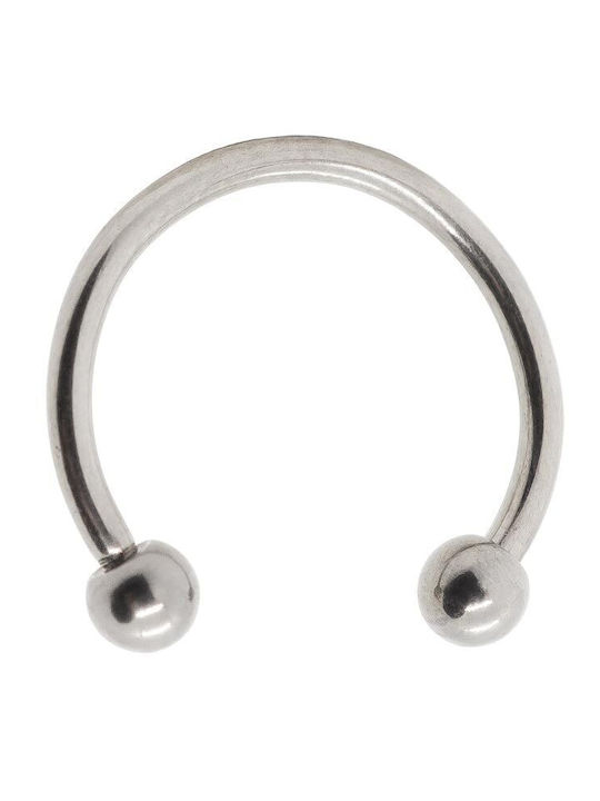 Piercing.gr Septum Piercing Earring Made of Titanium 10 x 10mm Silver