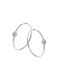 Earrings Hoops made of Silver