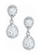 Earrings Dangling made of Platinum