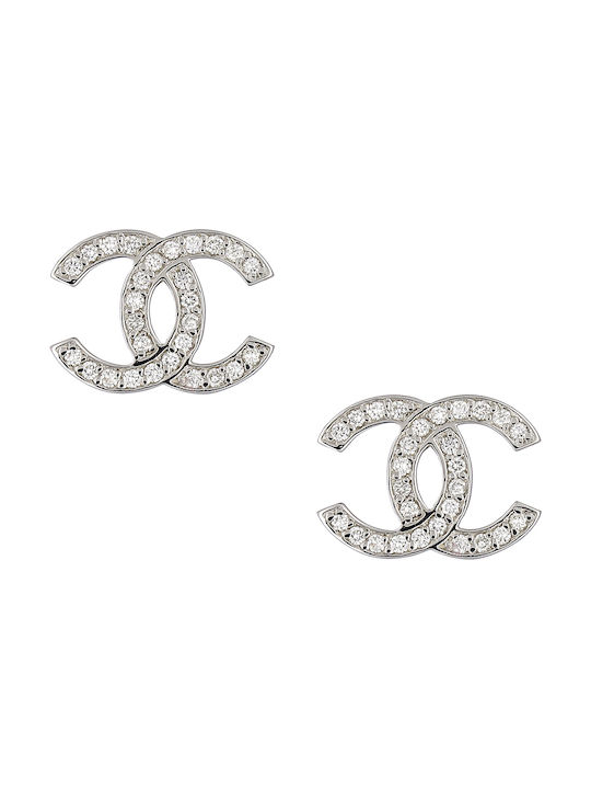 Earrings made of Platinum with Diamond