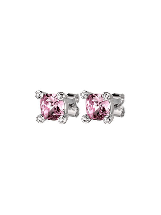 Dyrberg/Kern Clara Earring Ss Light Rose Σκουλαρίκι Σώματος από Ατσάλι με Πέτρες