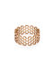 Women's Gold Plated Steel Ring